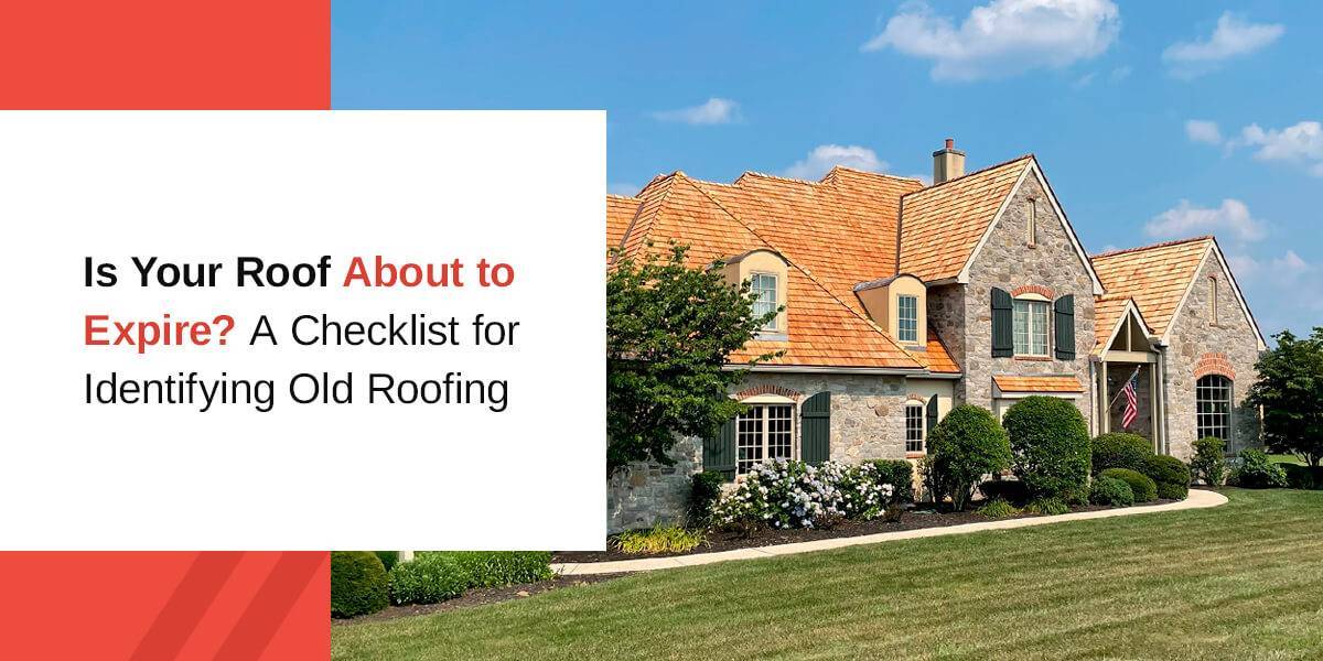 Stone home with brown shingles