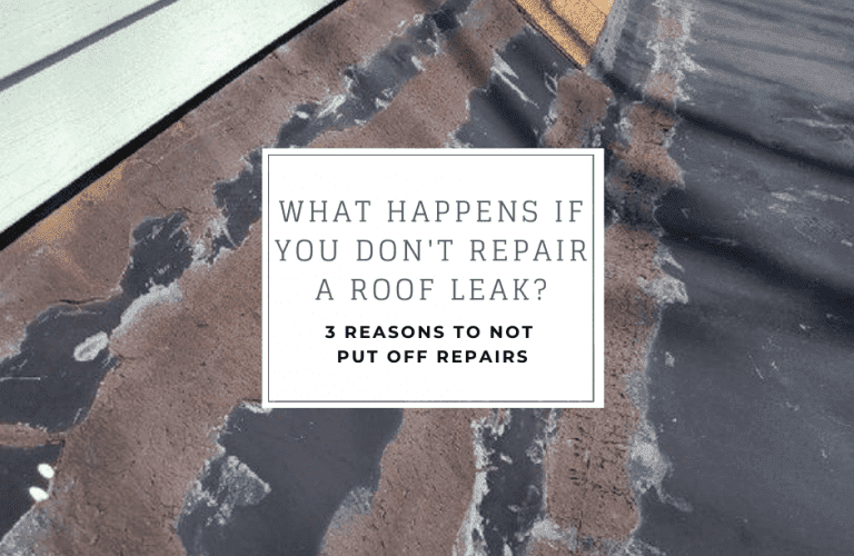 Old roof in need of repair