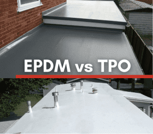 EPDM roof and TPO roof installed by joyland roofing